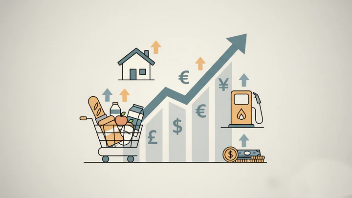 Inflation price increase over time chart