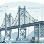 Modern bridges designed to withstand earthquake