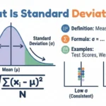 Standard deviation formula explained with simple example