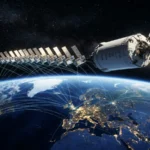 A SpaceX Falcon 9 rocket launch today lifting off from Cape Canaveral, Florida, carrying Starlink satellites, representing the company's asset growth.